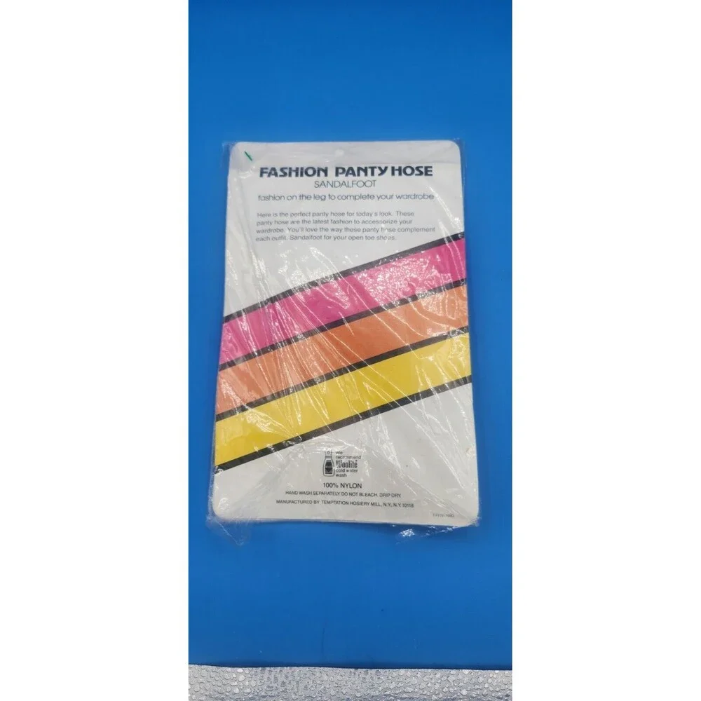 Vintage 1980s Pantyhose Kmart Medium 5'4
